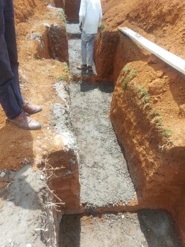 Foundation laid for Administration block innovation centre for the vulnerable groups.